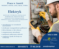 ELEKTRYK. - AUSTRIA, diety, 14 wypłat